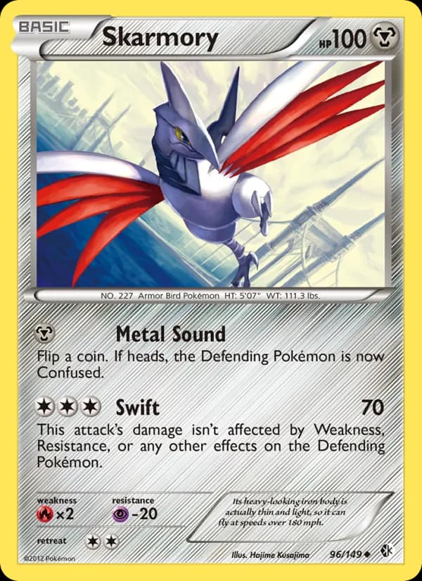 Skarmory — Boundaries Crossed, Uncommon