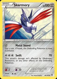 Skarmory — Boundaries Crossed — Uncommon