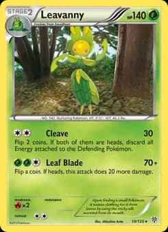 Leavanny — Plasma Storm — Rare