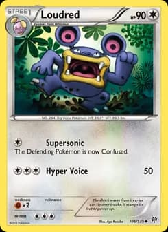 Loudred — Plasma Storm — Uncommon