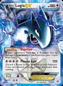 Lugia-EX — Plasma Storm — Rare