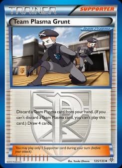 Team Plasma Grunt — Plasma Storm — Uncommon