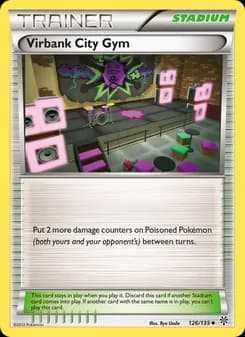 Virbank City Gym — Plasma Storm — Uncommon