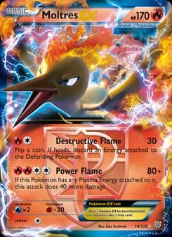Moltres-EX — Plasma Storm — Rare
