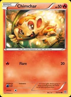 Chimchar — Plasma Storm — Common