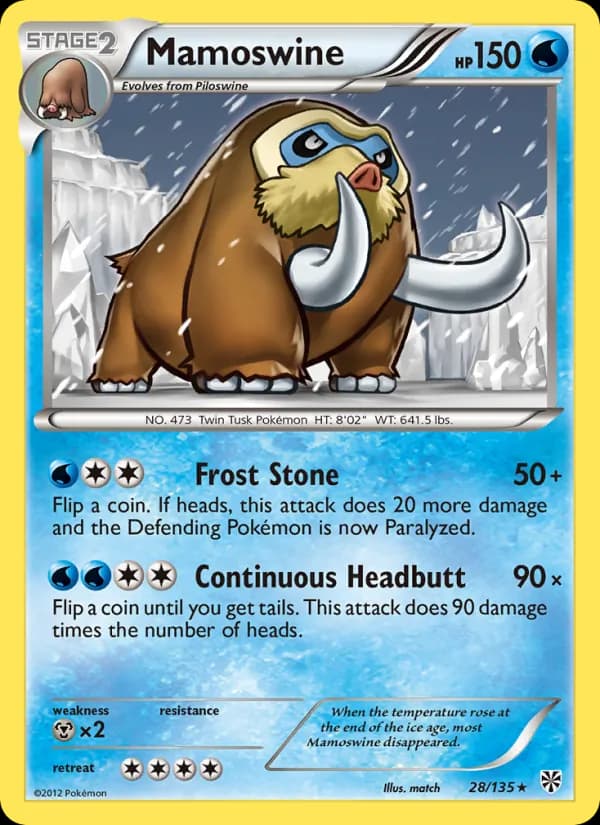 Mamoswine — Plasma Storm, Rare