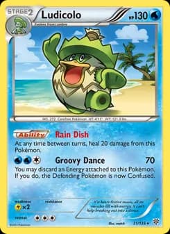 Ludicolo — Plasma Storm — Rare