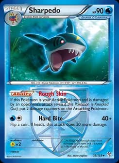 Sharpedo — Plasma Storm — Rare