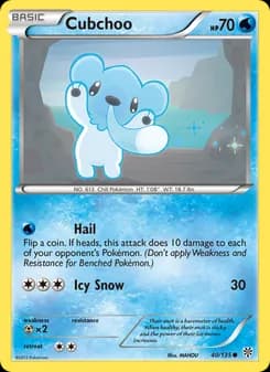 Cubchoo — Plasma Storm — Common