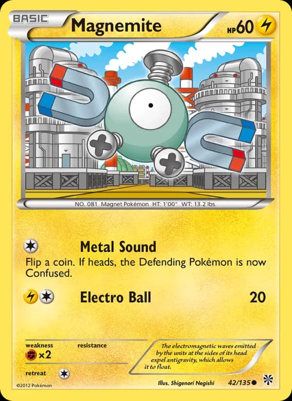 Magnemite — Plasma Storm, Common