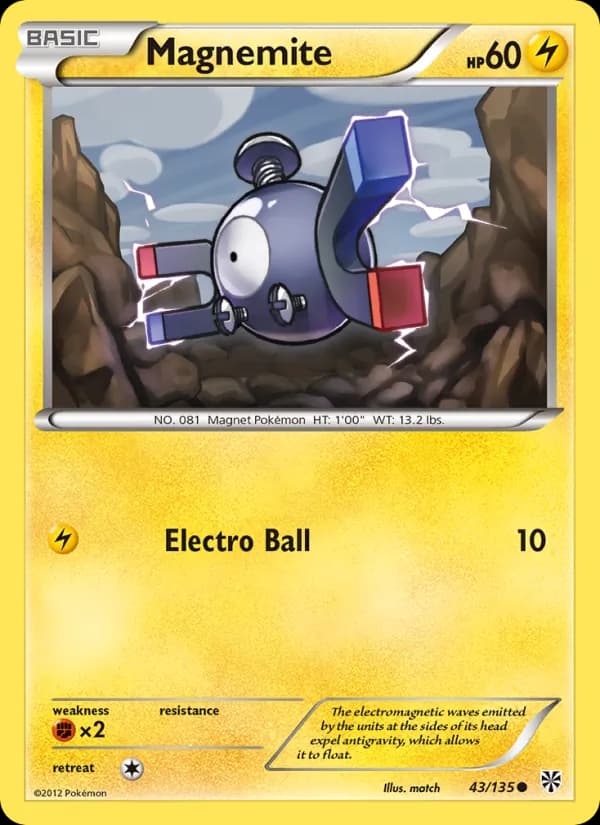 Magnemite — Plasma Storm, Common