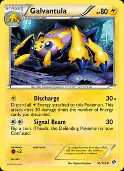 Galvantula — Plasma Storm — Uncommon