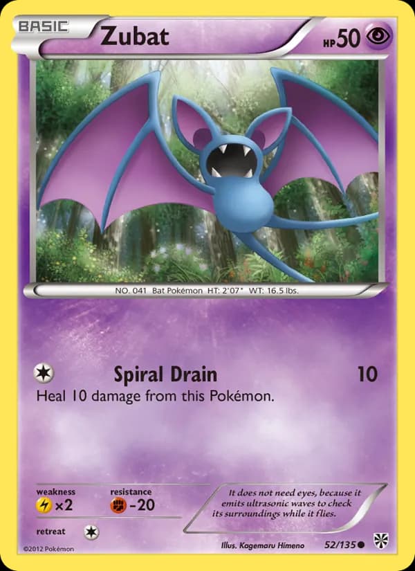 Zubat — Plasma Storm, Common