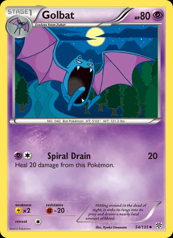 Golbat — Plasma Storm, Uncommon