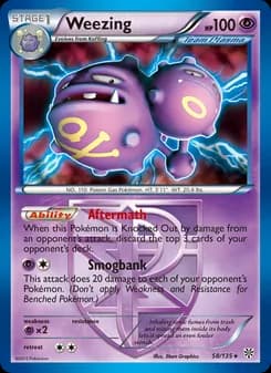 Weezing — Plasma Storm — Rare