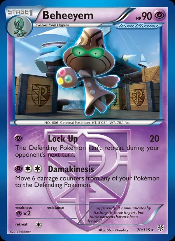 Beheeyem — Plasma Storm, Rare