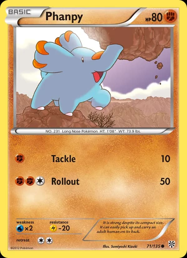 Phanpy — Plasma Storm, Common