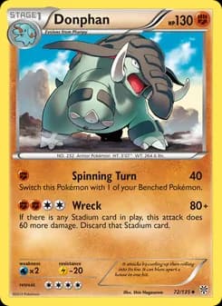 Donphan — Plasma Storm — Uncommon