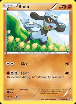 Riolu — Plasma Storm — Common