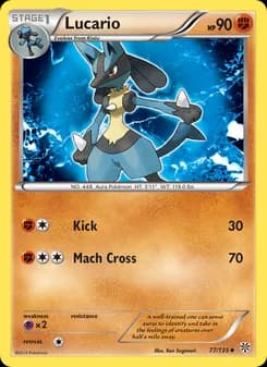 Lucario — Plasma Storm — Uncommon