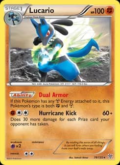 Lucario — Plasma Storm — Rare