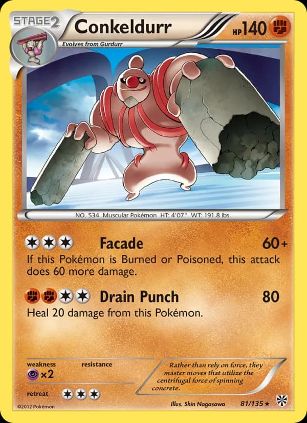 Conkeldurr — Plasma Storm, Rare