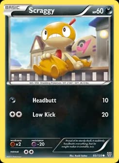 Scraggy — Plasma Storm — Common