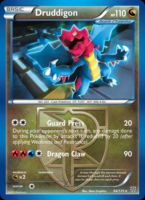 Druddigon — Plasma Storm, Rare
