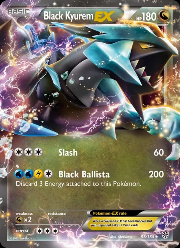Black Kyurem-EX — Plasma Storm, Rare