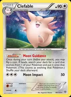 Clefable — Plasma Storm — Rare