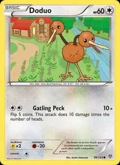 Doduo — Plasma Storm — Common
