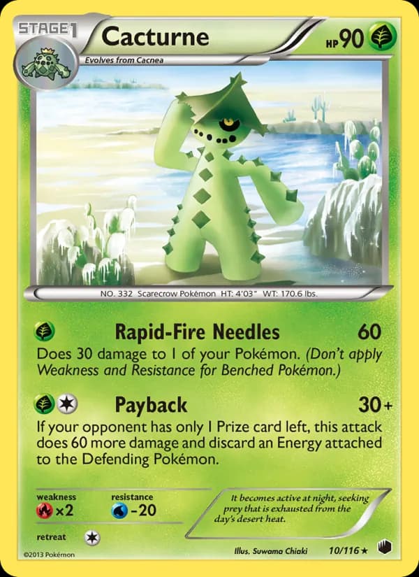 Cacturne — Plasma Freeze, Rare