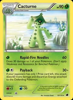 Cacturne — Plasma Freeze — Rare