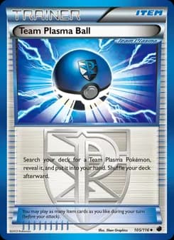 Team Plasma Ball — Plasma Freeze — Uncommon