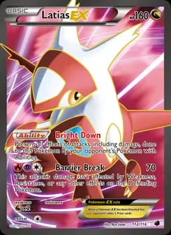 Latias-EX — Plasma Freeze — Ultra Rare