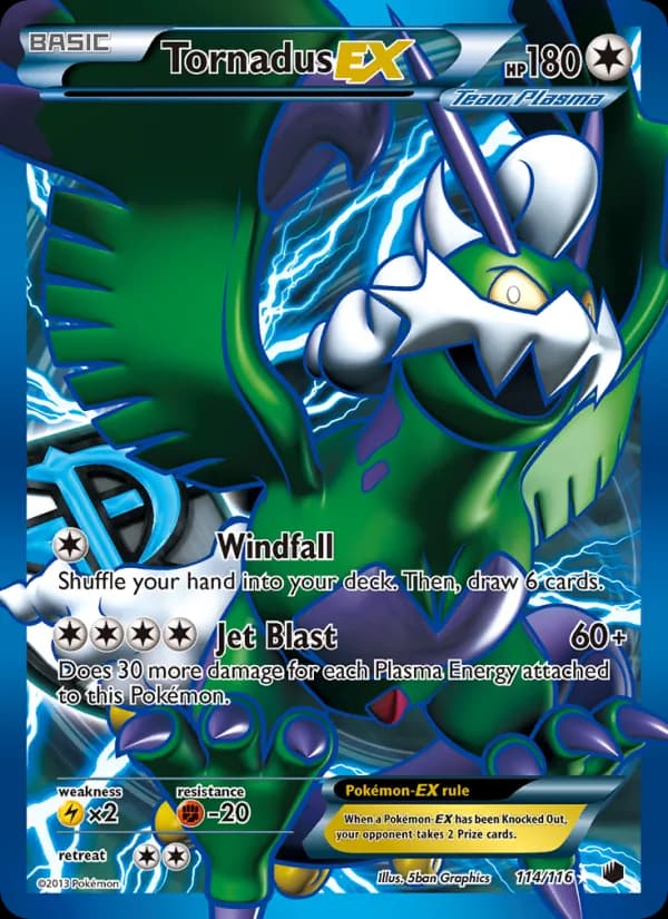 Tornadus-EX — Plasma Freeze, Ultra Rare