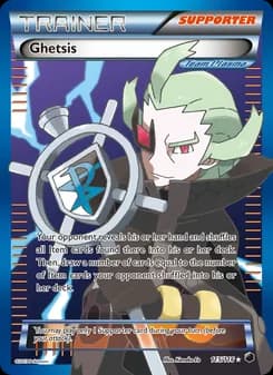 Ghetsis — Plasma Freeze — Ultra Rare