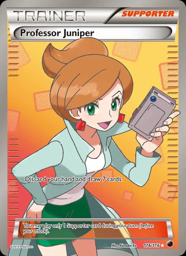 Professor Juniper — Plasma Freeze, Ultra Rare