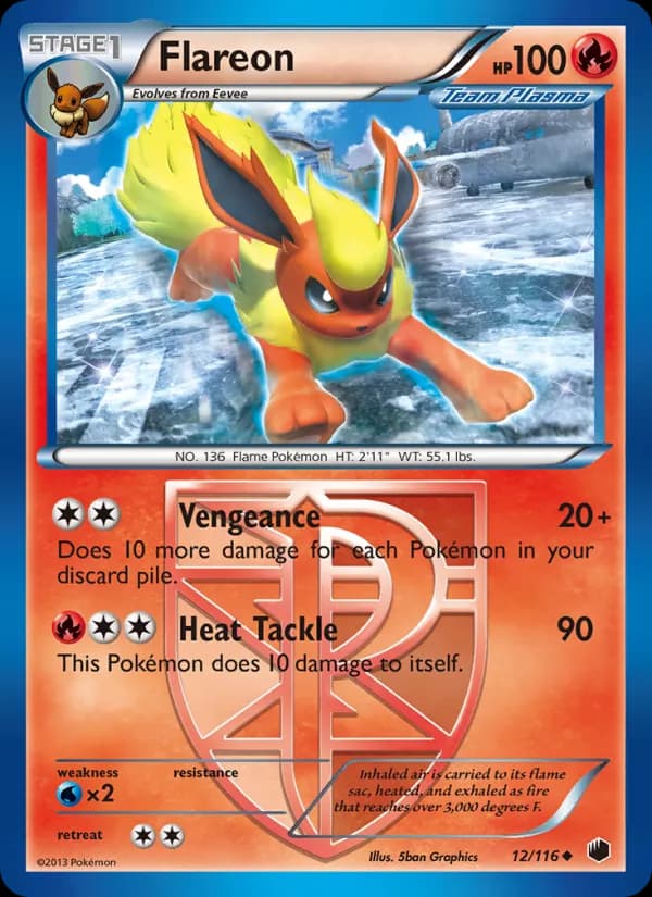 Flareon — Plasma Freeze, Uncommon