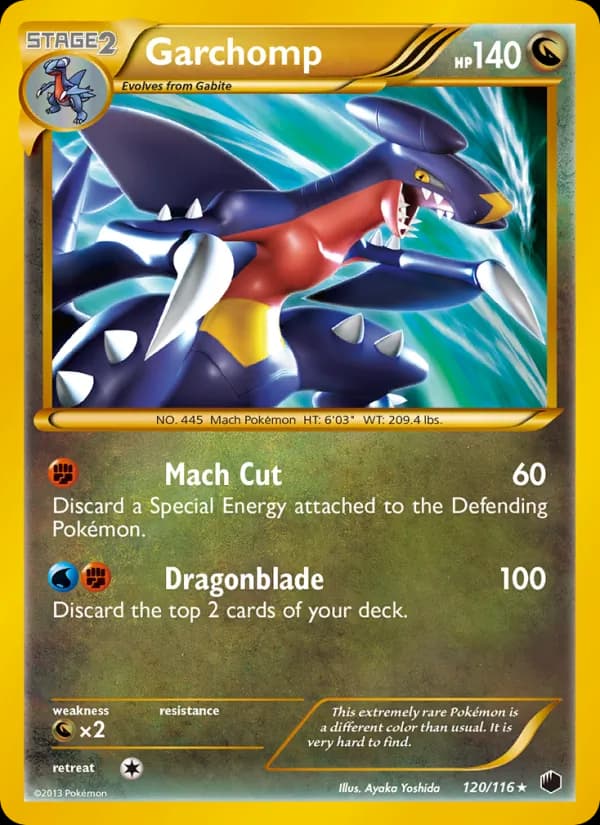 Garchomp — Plasma Freeze, Secret Rare