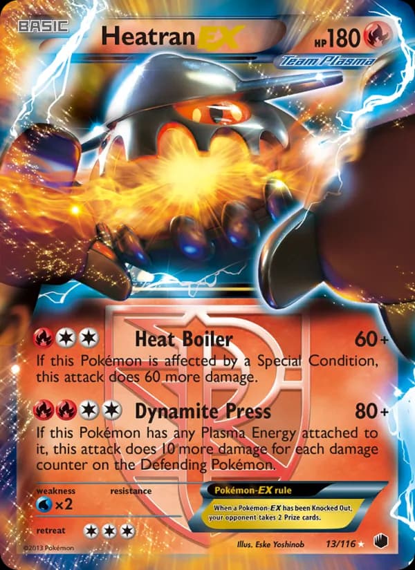 Heatran-EX — Plasma Freeze, Rare