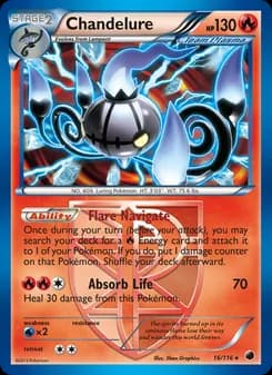 Chandelure — Plasma Freeze — Rare