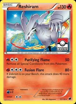 Reshiram — Plasma Freeze — Rare