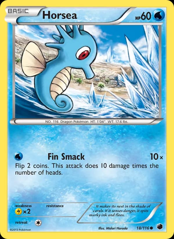 Horsea — Plasma Freeze, Common