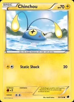 Chinchou — Plasma Freeze — Common