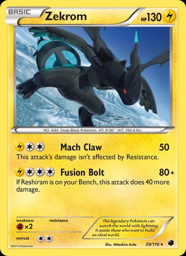 Zekrom — Plasma Freeze, Rare