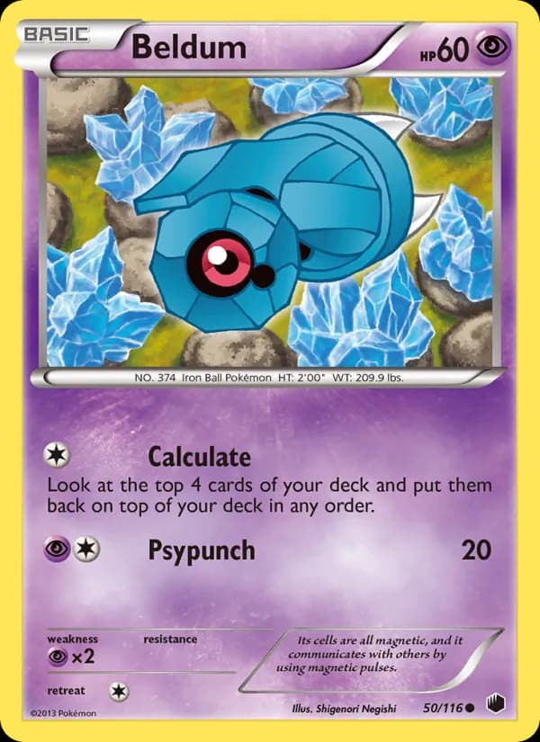 Beldum — Plasma Freeze, Common