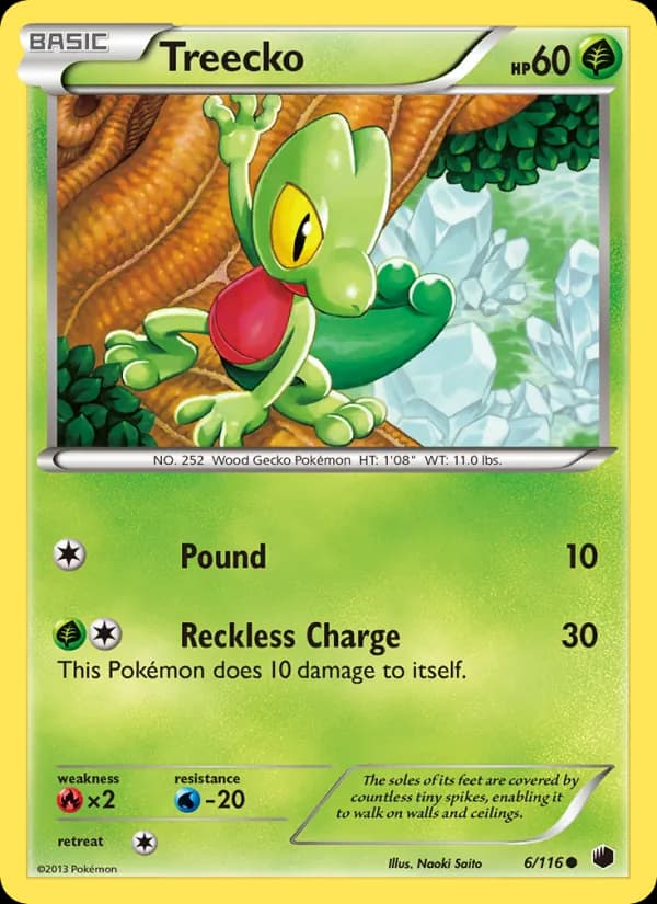 Treecko — Plasma Freeze, Common