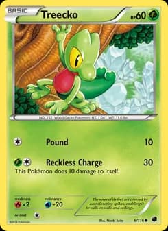 Treecko — Plasma Freeze — Common