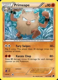 Primeape — Plasma Freeze — Common